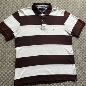 Tommy Hilfiger collard strip Tee